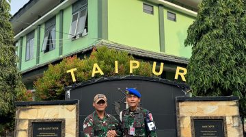 Pertemuan Hangat Kakak Beradik, Mayor Pom Deddy Siahaan dan Kapten Inf. Ferry Christianto Siahaan Pererat Silaturahmi Keluarga