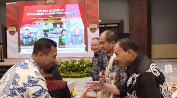 Maruli Siahaan Hadiri Lepas Sambut Dandim 0201/Medan, Sinergitas TNI-Polri dan Pemerintah Ciptakan Kondusifitas 