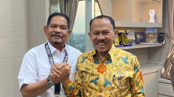 Maruli Siahaan Terima Silaturahmi Rahudman Harahap, Sahabat Lama Bertukar Pandangan Untuk Pembangunan