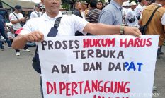 Polres Labuhanbatu di Demo Buruh SPBun PTPN IV, Belasan Laporan Curas Tak Ditindak Lanjuti
