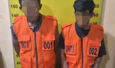 Polresta Deli Serdang Tangkap Dua Pengedar Sabu Pantai Labu