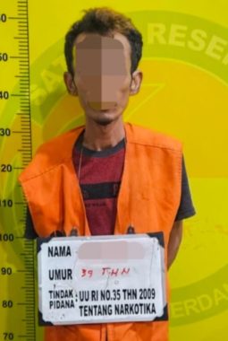 Polresta Deli Serdang Amankan Seorang Pria dan Sita 4,32 Gram Shabu
