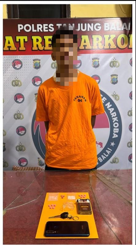 Tersangka pengedar narkoba di tangkap Polisi.(Ist)