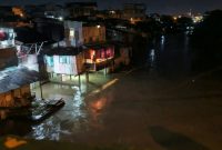 Banjir yang melanda Kota Medan.(ist)