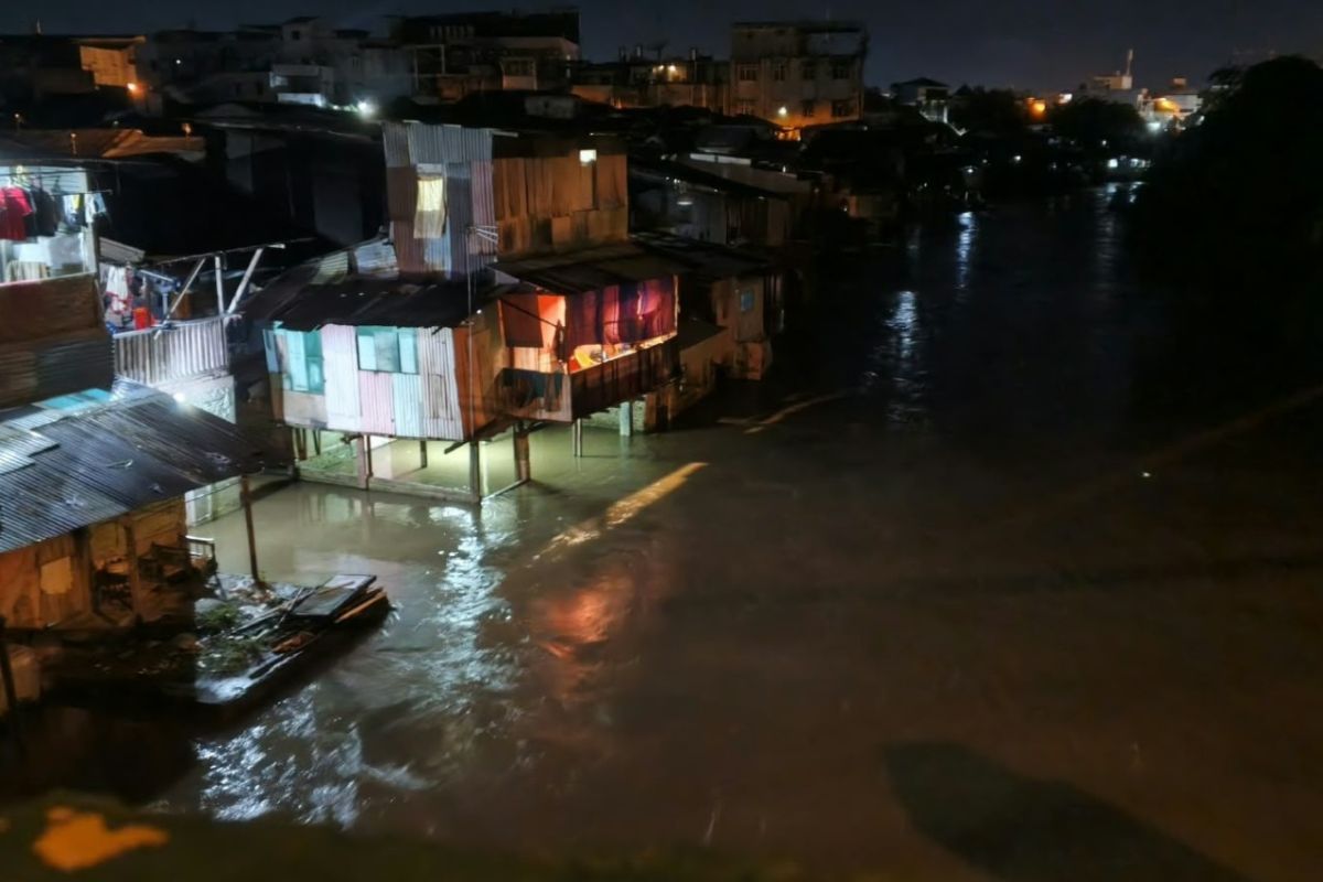 Banjir yang melanda Kota Medan.(ist)