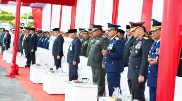 703 Prajurit Getarkan Dermaga Belawan: TNI Kuat Bersama Rakyat
