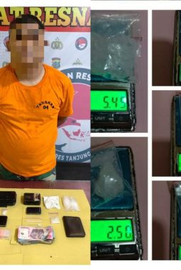 Resahkan Warga, Pengedar Sabu di Tanjungbalai Diciduk Sat Narkoba Polres Tanjungbalai 