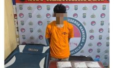 Mahasiswa Asal Medan Kurir Narkoba Antar Negara Ditangkap, Selundupan 4,04 Kg Sabu Dari Malaysia