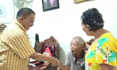 Wujud Kepedulian dan Solidaritas Sesama Purnawirawan Polri, Maruli Siahaan Jenguk Teman Seperjuangan AKBP (P) Miden Situmorang