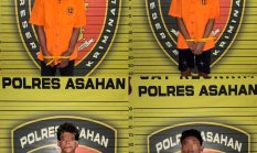 Modus Tuduh Korban Aniaya Teman Pelaku, Empat Tersangka Ditangkap Polres Asahan