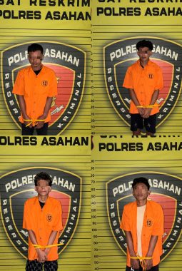 Modus Tuduh Korban Aniaya Teman Pelaku, Empat Tersangka Ditangkap Polres Asahan
