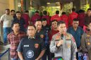 Kabid Humas Poldasu Kombes Ferry Walintukan saat memberikan keterangan kepada wartawan.(jos tambunan)