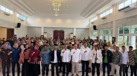 Kegiatan Literasi Digital Berbasis Moderasi, diselenggarakan Badan Nasional Penanggulangan Terorisme (BNPT) bersama Forum Koordinasi Pencegahan Terorisme (FKPT) Sumatera Utara di Andaliman Hall, Medan, Selasa (20/10/2026).(ist)