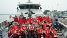 Sebanyak 71 siswa Sekolah Dasar (SD) Al Fityah Binjai didampingi 7 guru melaksanakan kunjungan edukatif ke Markas Komando Daerah TNI Angkatan Laut I (Mako Kodaeral I), Kamis (22/10/2026).(ist)